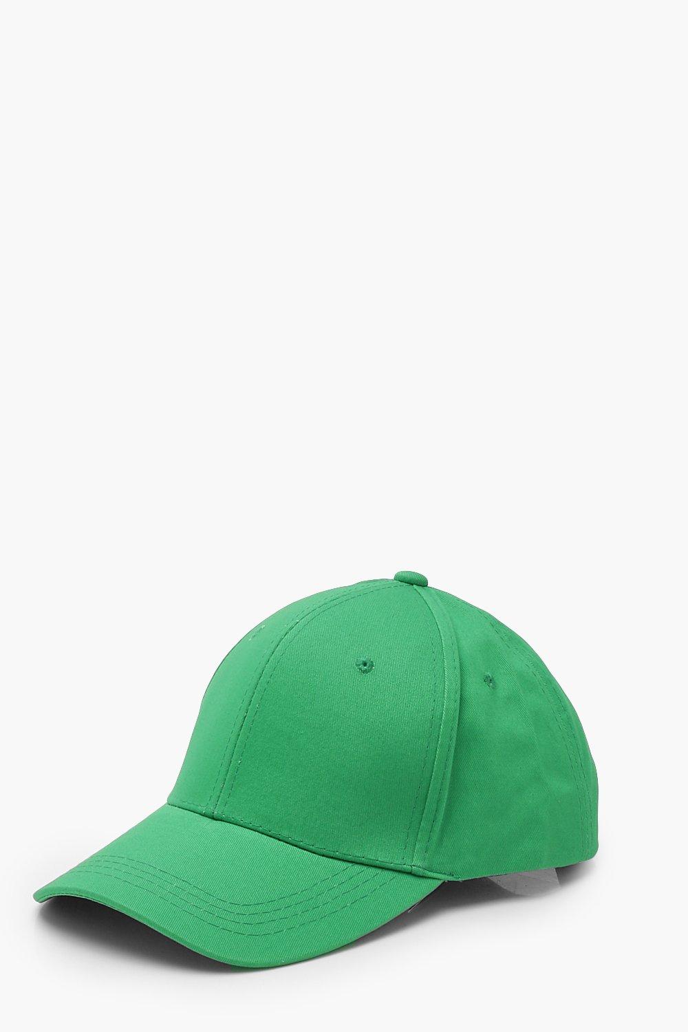 Plain store green cap